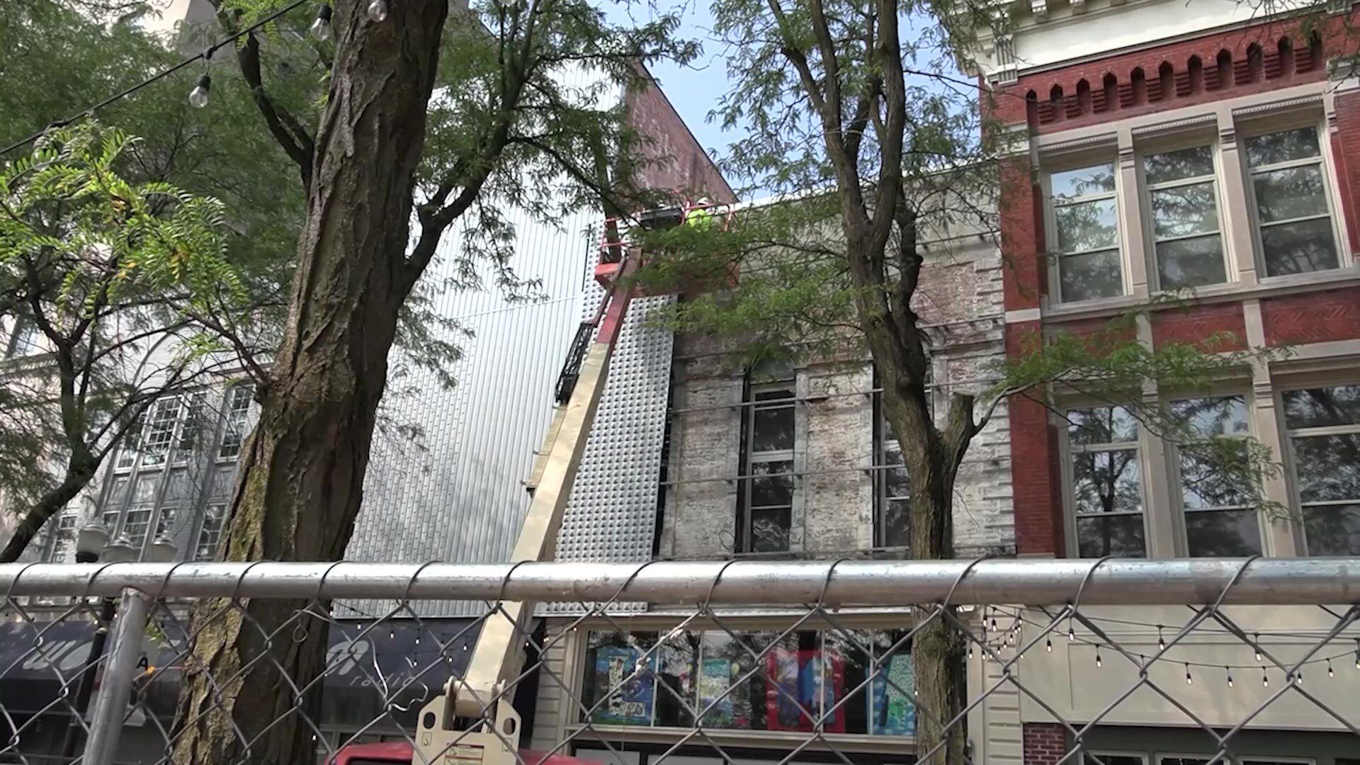 ArtSpace renovation, Veterans Memorial Grove construction underway